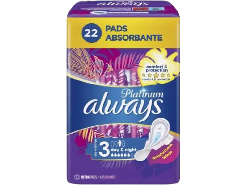 ALWAYS Ultra Platinum Day&Night, podpaski