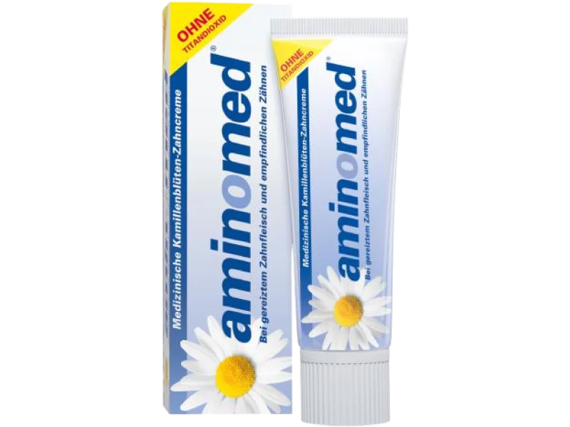 AMINOMED rumiankowa pasta do zębów, pasta do jamy ustnej
