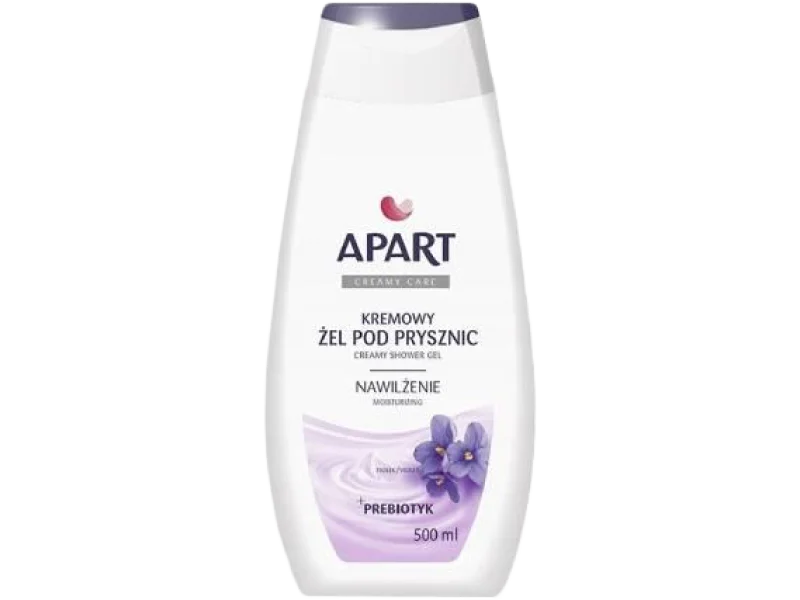 APART Creamy Care Kremowy żel pod prysznic o zapachu fiołków