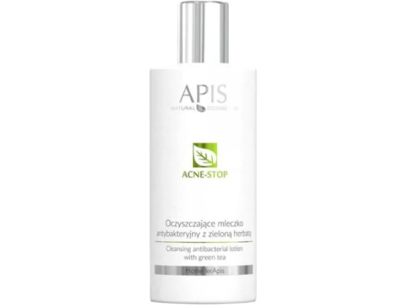 APIS Acne – Stop Oczyszczające mleczko antybakteryjne z zieloną herbatą