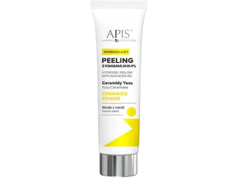 APIS Ceramide Power Hydrożelowy peeling do twarzy z kwasami AHA 4%