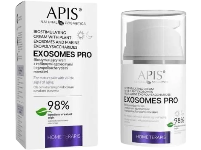 APIS Exosomes Pro Home Terapis Biostymulujący krem z roślinnymi egzosomami