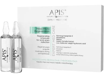 APIS Expert Med Care Regenerujące ampułki niwelujące blizny potrądzikowe