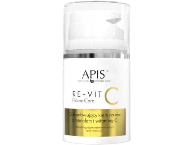 APIS Re-Vit C Home Care Odbudowujący krem na noc z retinolem i witaminą C