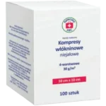 Apteczka ABC Kompresy włókninowe niejałowe 4-warstwowe