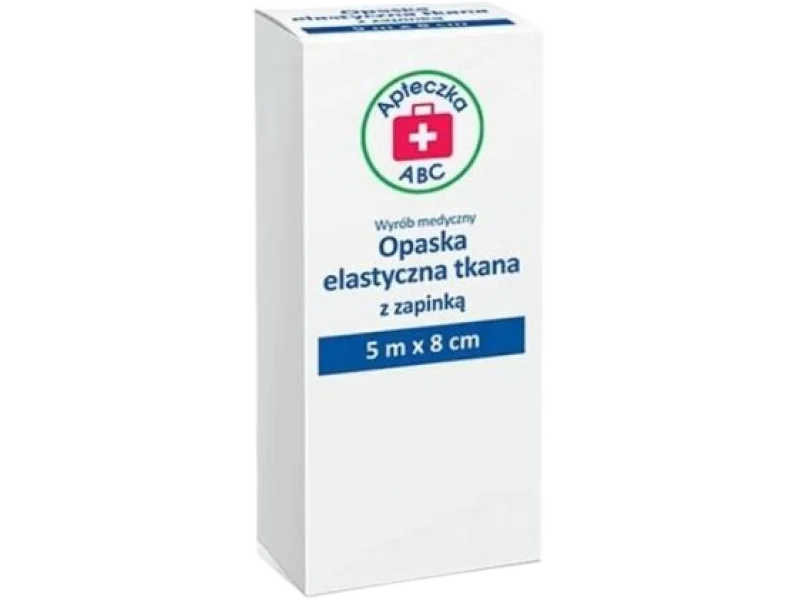 Apteczka ABC Opaska elastyczna tkana z zapinką