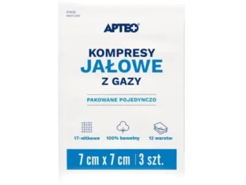 Zdjęcie produktu APTEO CARE Kompresy jałowe z gazy