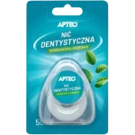 APTEO CARE nić dentystyczna woskowana miętowa