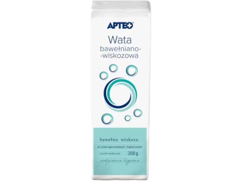 APTEO CARE Wata opatrunkowa bawełniano-wiskozowa