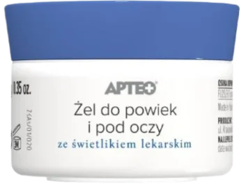 Zdjęcie produktu Apteo Care Żel do powiek i pod oczy ze świetlikiem lekarskim, żel