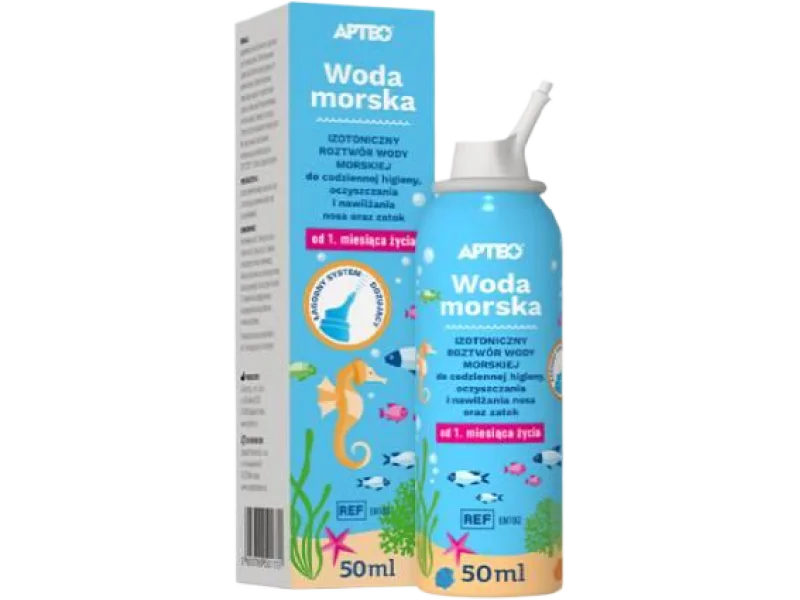 Apteo Dziecko woda morska izotoniczny roztwór, spray
