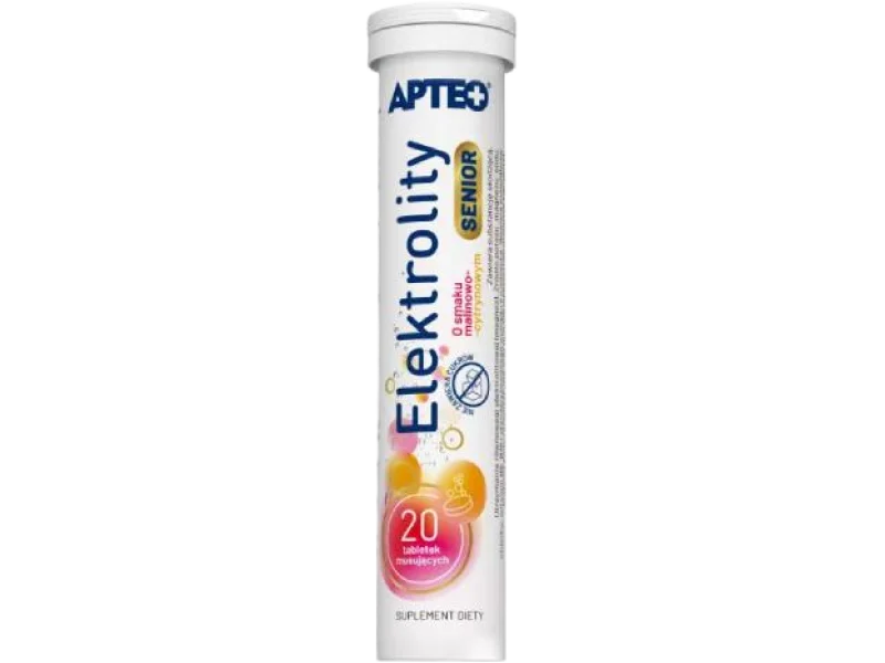 APTEO Elektrolity Senior, tabletki musujące