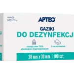 APTEO Gaziki do dezynfekcji, 70%