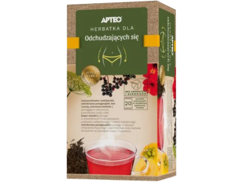 APTEO Herbatka dla odchudzających się, saszetki