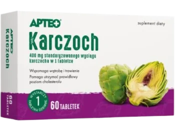 Zdjęcie produktu APTEO Karczoch, tabletki, 400 mg