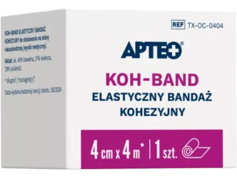 Apteo Koh-Band Elastyczny bandaż kohezyjny