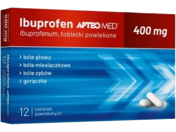 APTEO MED Ibuprofen Forte, tabletki powlekane, 400 mg