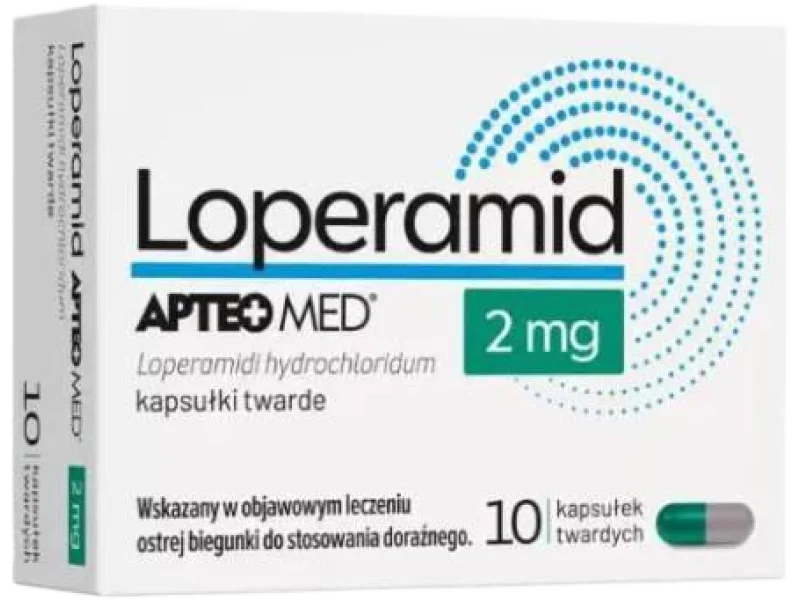 APTEO MED Loperamid, kapsułki twarde, 2 mg