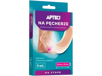 Zdjęcie produktu APTEO Na pęcherze plastry średnie hydrokoloidowe, plaster