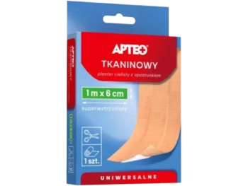 Zdjęcie produktu APTEO Plaster tkaninowy cielisty z opatrunkiem
