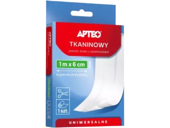 Zdjęcie produktu APTEO Plaster tkaninowy z opatrunkiem
