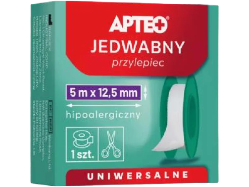 APTEO Przylepiec jedwabny