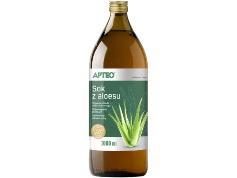 APTEO Sok z aloesu, płyn, 99,73%