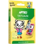 APTEO Tatuaże Kicia Kocia zestaw plastrów dla dzieci, plaster