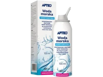 Zdjęcie produktu Apteo Woda morska Hipertoniczna Udrożnienie, spray, 2,4%