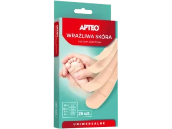 Zdjęcie produktu APTEO Wrażliwa skóra Zestaw plastrów uniwersalnych, plaster