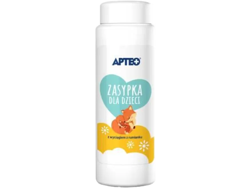 Apteo zasypka dla dzieci z wyciągiem z rumianku