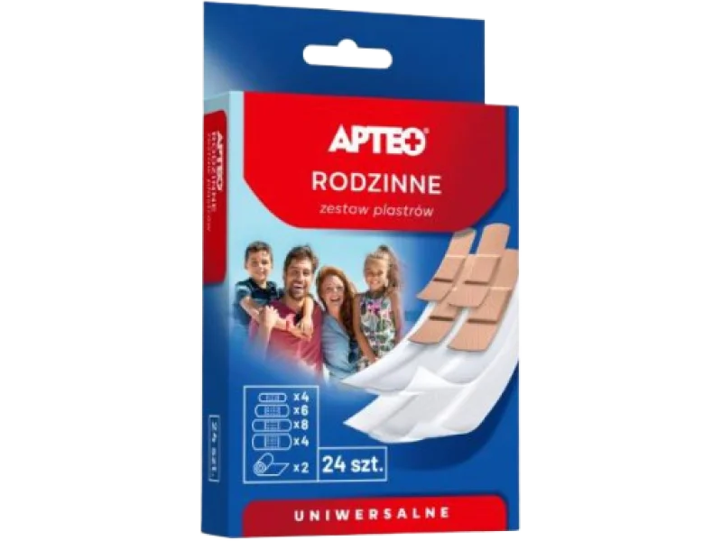 APTEO Zestaw plastrów rodzinnych, plastry