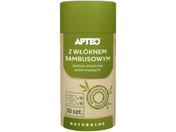 Zdjęcie produktu APTEO Zestaw plastrów tkaninowych z włóknem bambusowym, plaster
