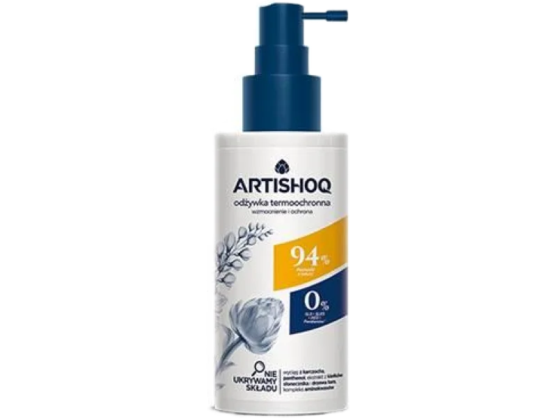 Artishoq Odżywka termoochronna do włosów Wzmocnienie i ochrona, spray