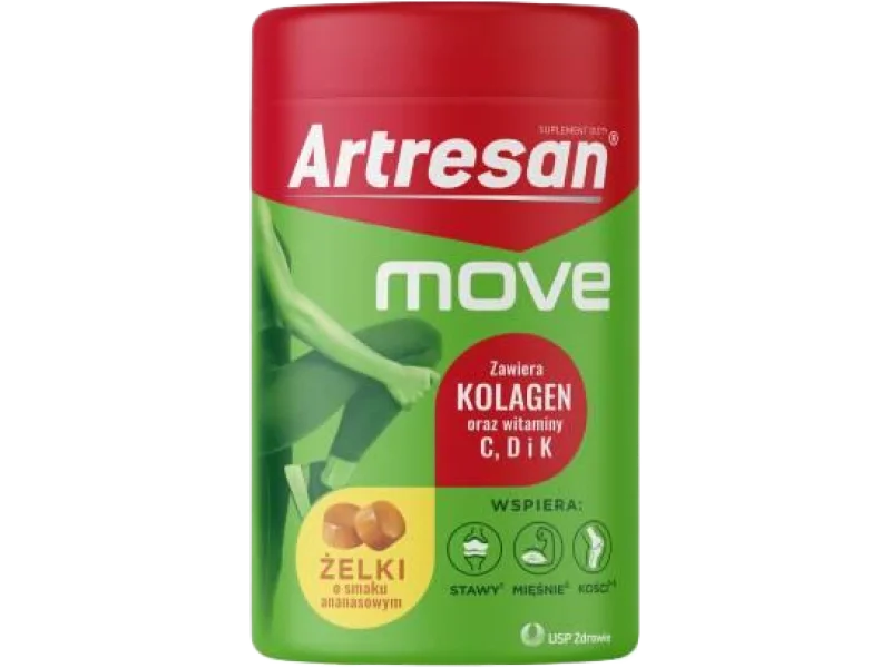 Artresan Move żelki o smaku ananasowym