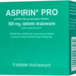 ASPIRIN PRO kwas acetylkosalicylowy 500mg Delfarma, tabletki powlekane, 500 mg