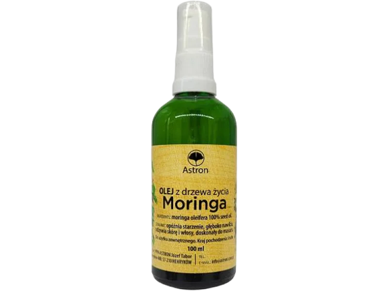 ASTRON Olej z drzewa życia Moringa, olejek, 100%