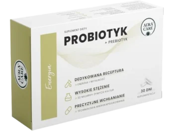 Zdjęcie produktu Aura Care Energia Probiotyk + prebiotyk, kapsułki
