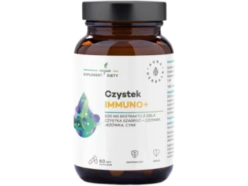 Zdjęcie produktu AURA HERBALS Czystek Immuno+, kapsułki