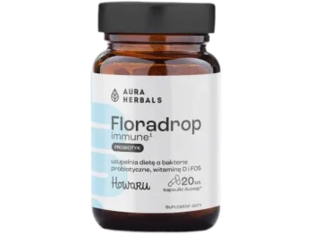 Zdjęcie produktu Aura Herbals Floradrop immune probiotyk, kapsułki