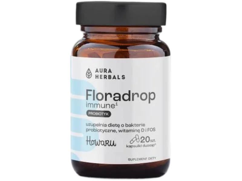 Aura Herbals Floradrop immune probiotyk, kapsułki