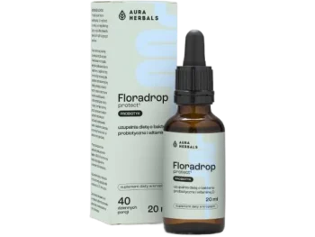 Zdjęcie produktu Aura Herbals Floradrop protect probiotyk, krople