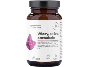 Zdjęcie produktu AURA HERBALS Kolagen Rybi NatiCol Włosy, Skóra, Paznokcie, kapsułki