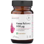 AURA HERBALS Kwas foliowy Quatrefolic, kapsułki, 800 µg