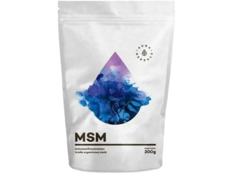 Aura Herbals MSM, proszek, 2000 mg