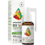 AURA HERBALS Witamina D3 Vegan dla dzieci, aerozol, 10 μg