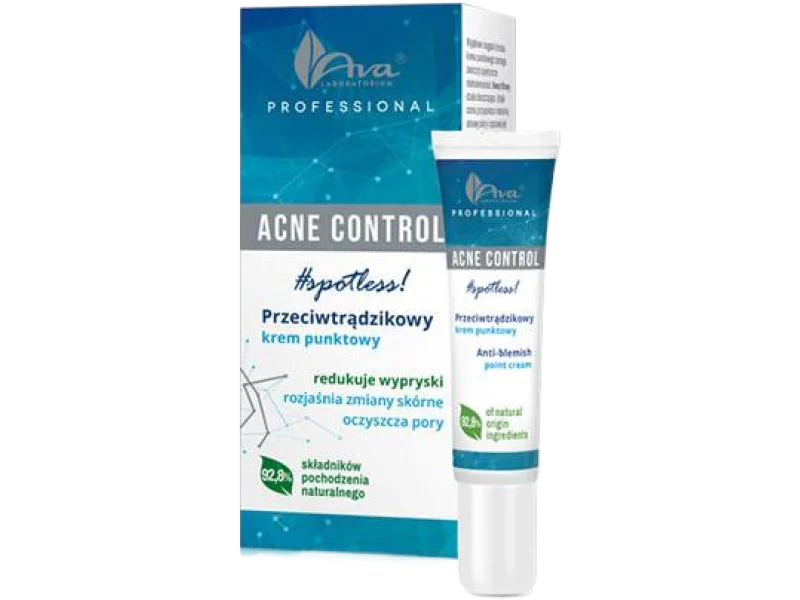 AVA ACNE CONTROL Przeciwtrądzikowy krem punktowy