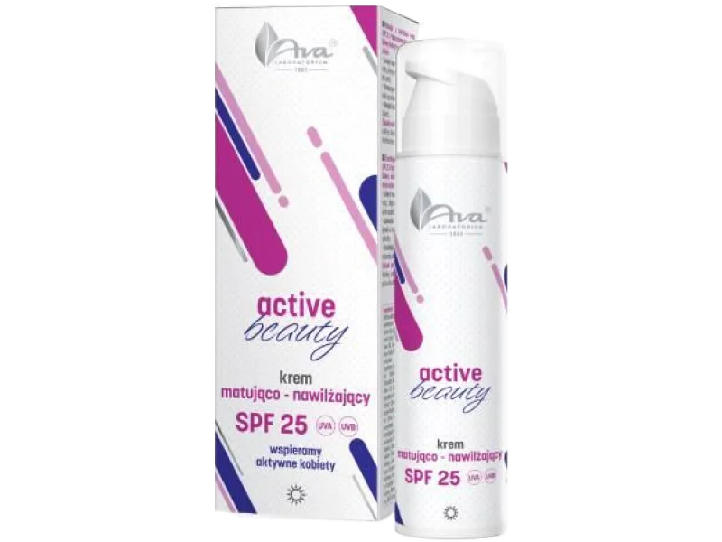 AVA Active Beauty Krem Matująco-nawilżający SPF25