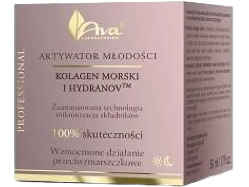 AVA aktywator młodości kolagen morski i hydranov, krem