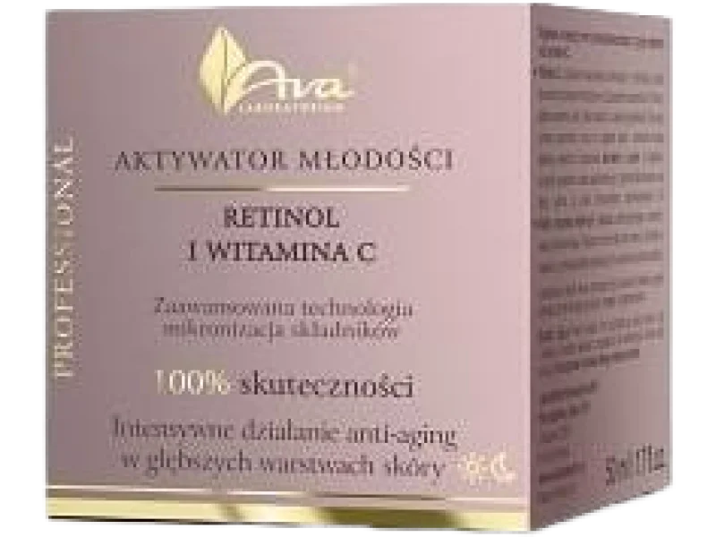 AVA Aktywator Młodości Retinol i Witamina C, krem